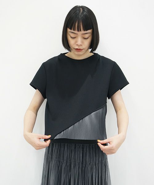 JUN OKAMOTO ジュンオカモト .溶けたアイスキャンディーみたいなTシャツ[TOP-33301]