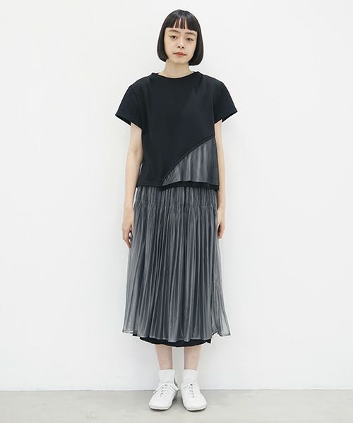 JUN OKAMOTO ジュンオカモト .溶けたアイスキャンディーみたいなTシャツ[TOP-33301]