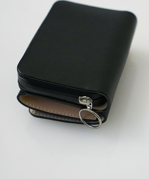 EDROBERTJUDSON.エドロバートジャドソン.WATER REPELLENT COW LEATHER WALLET[B01Z WL-43 / 05.black]