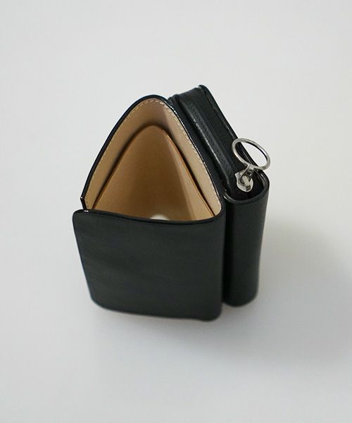 EDROBERTJUDSON.エドロバートジャドソン.WATER REPELLENT COW LEATHER WALLET[B01Z WL-43 / 05.black]