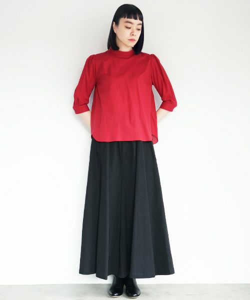 Mochi.モチ.maxi pants  [ms02-p-04/black]