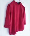 Mochi.モチ.gather blouse [ms02-sh-05/red]