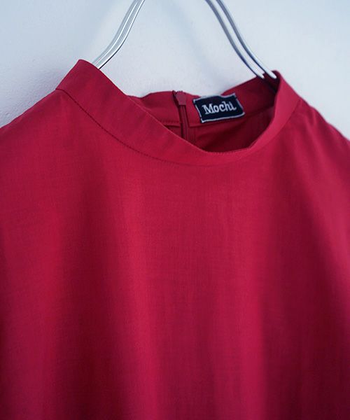 Mochi.モチ.gather blouse [ms02-sh-05/red]