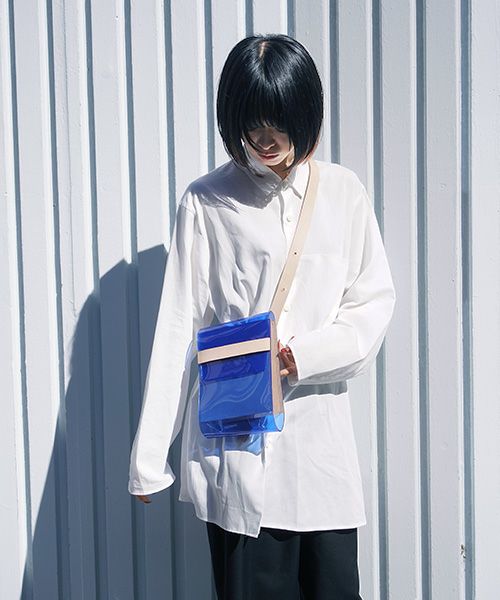 macromauro マクロマウロ.PVL BAG Color small[BLUE]_