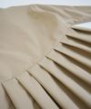 Mochi.モチ.hight neck tuck dress [khaki beige]