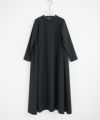 Mochi.モチ.trapeze dress [black]