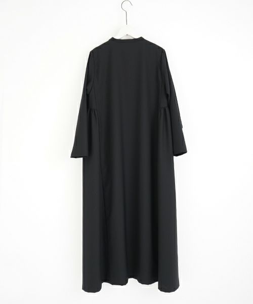 Mochi.モチ.trapeze dress [black]