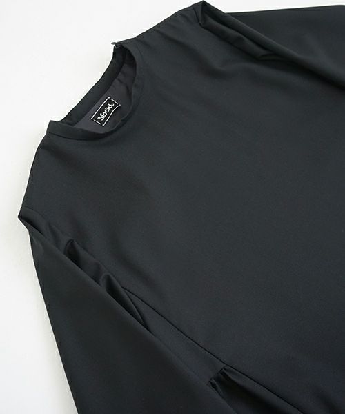 Mochi.モチ.trapeze dress [black]