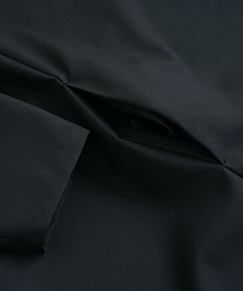 Mochi.モチ.trapeze dress [black]