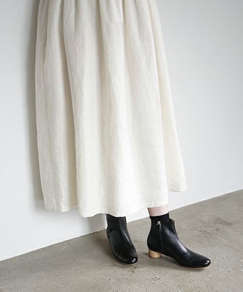 Mochi.モチ.gather dress [off white]