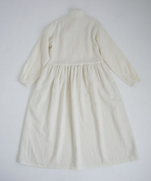 Mochi.モチ.gather dress [off white]