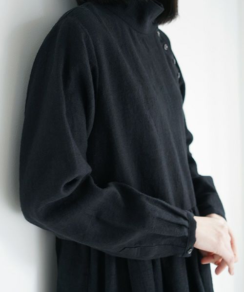 Mochi.モチ.gather dress [black]