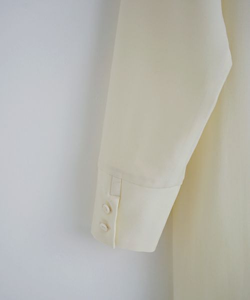 Mochi.モチ.shirts dress [white]