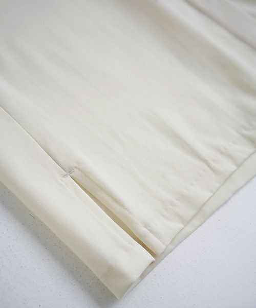 Mochi.モチ.shirts dress [white]