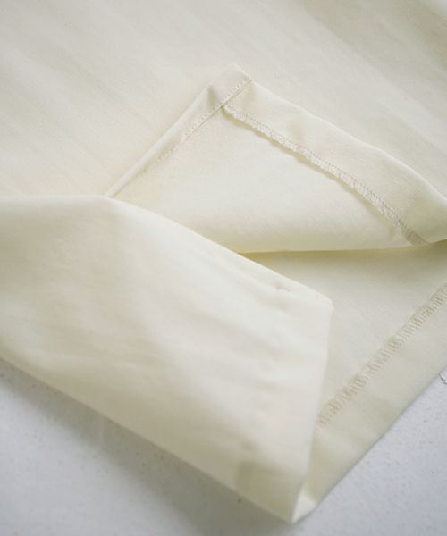 Mochi.モチ.shirts dress [white]