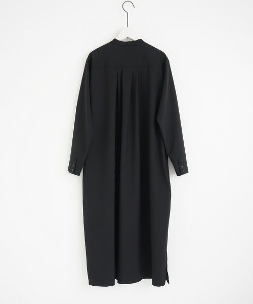 Mochi.モチ.shirts dress [black]