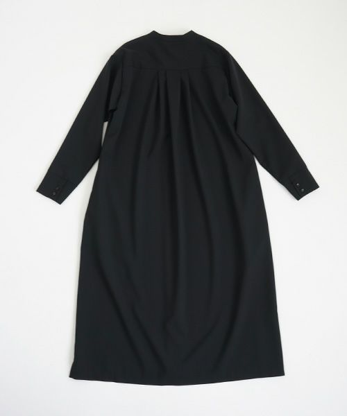 Mochi.モチ.shirts dress [black]