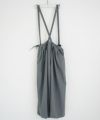 Mochi.モチ.suspender skirt [grey]