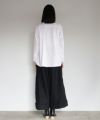 Mochi モチ cropped wide pants [black]