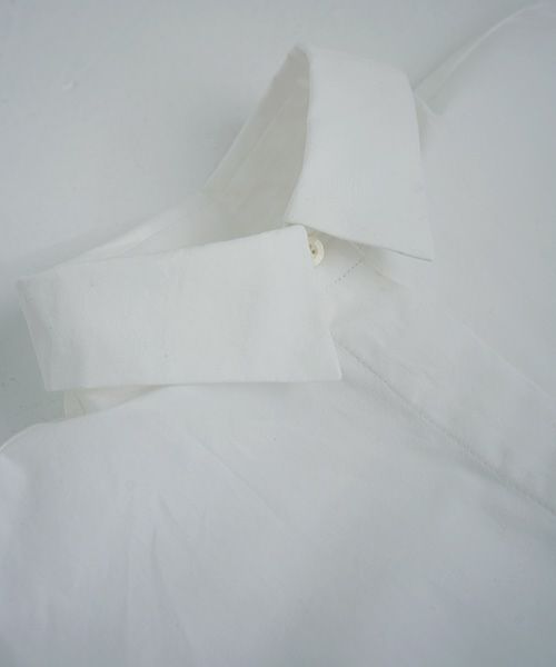 Mochi.モチ.tucked shirt [white]