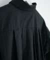Mochi.モチ.tucked shirt [black]
