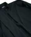 Mochi.モチ.tucked shirt [black]