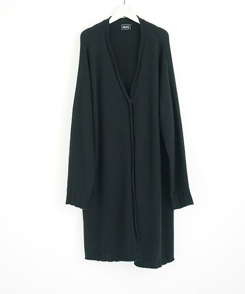 Mochiモチlong-knit cardigan [black]Mochi 最新コレクションいち早く