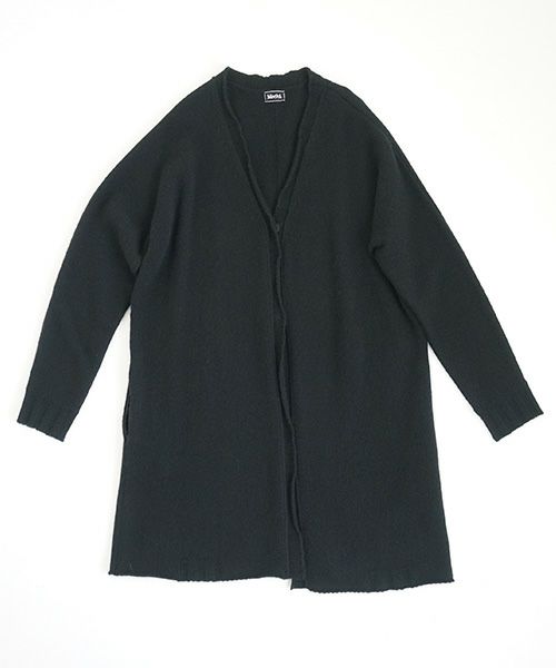 Mochi.モチ.long-knit cardigan [black]