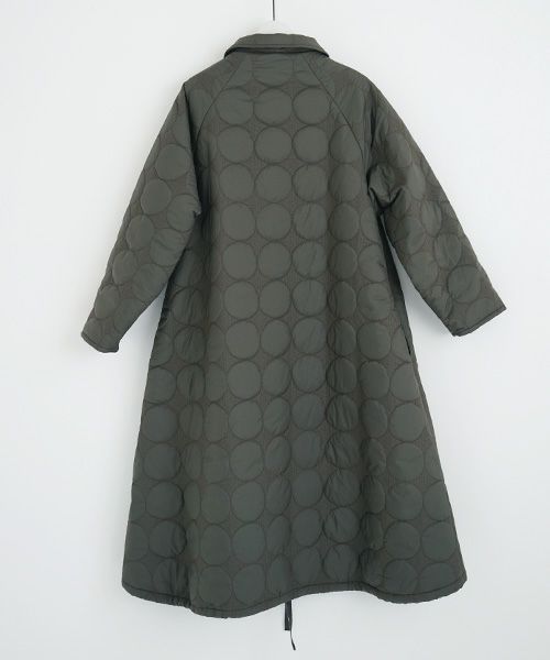 Mochi.モチ.quilted coat [khaki]