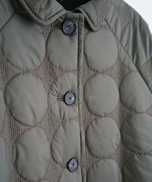 Mochi.モチ.quilted coat [khaki]