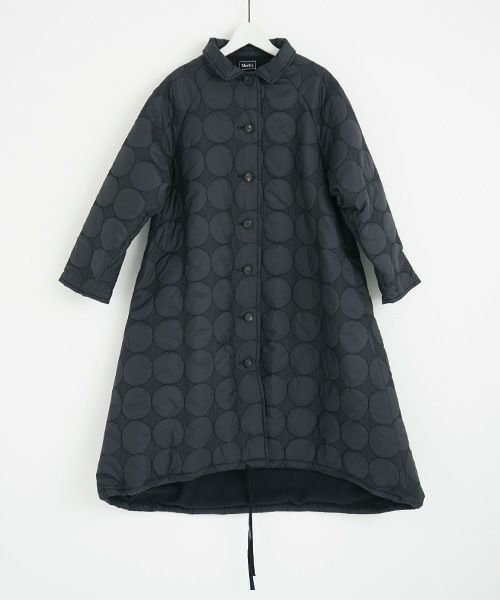Mochi.モチ.quilted coat [black]