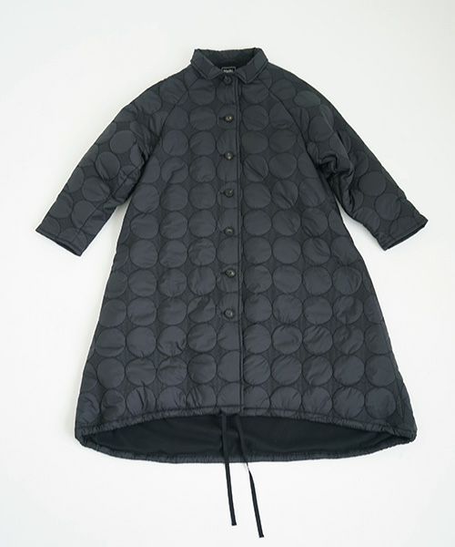 Mochi.モチ.quilted coat [black]