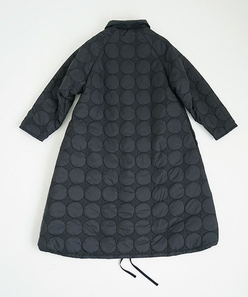 Mochi.モチ.quilted coat [black]