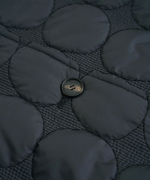 Mochi.モチ.quilted coat [black]