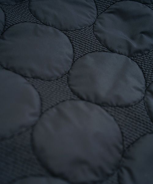 Mochi.モチ.quilted coat [black]