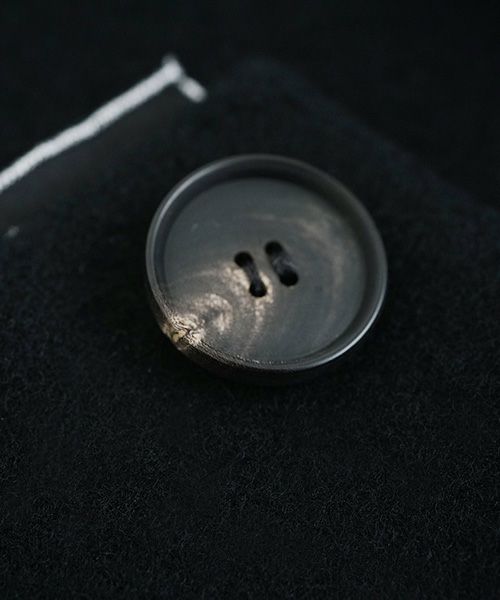 Mochi.モチ.no collar coat [black]