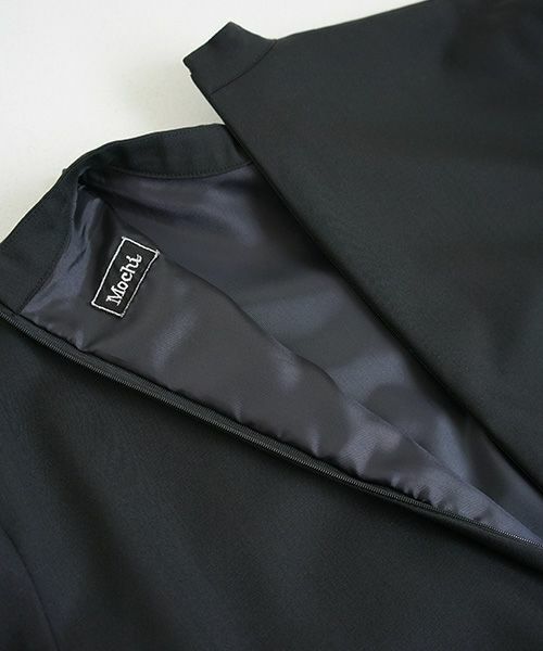 Mochi<br>モチ<br>high neck dress [black]<br>ブラックドレス