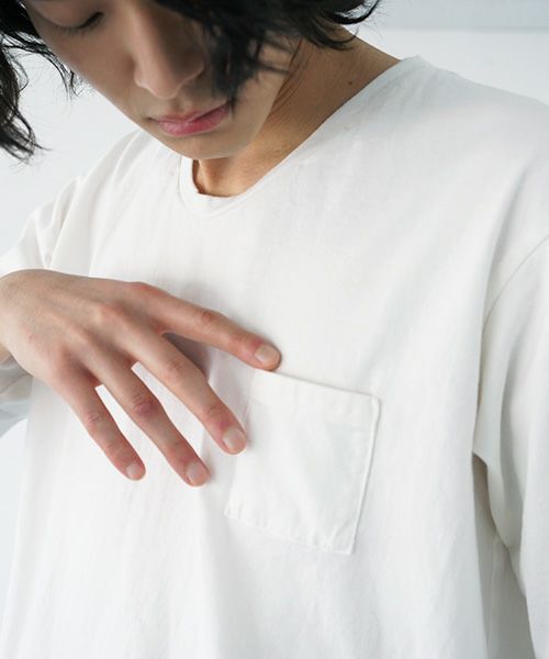 suzuki takayuki.スズキタカユキ.pocket t-shirt[S212-01/nude]