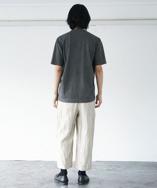 suzuki takayuki.スズキタカユキ.pocket t-shirt[A212-01/grey]