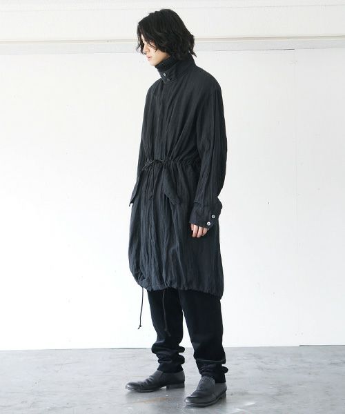 suzuki takayuki.スズキタカユキ.military coat[A212-14/black]