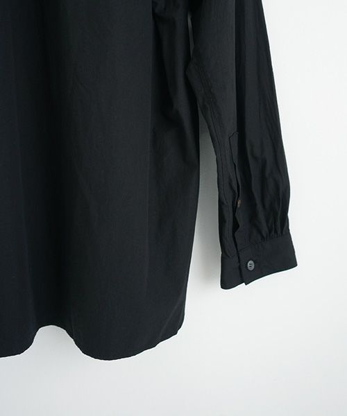 suzuki takayuki.スズキタカユキ.worker's shirt[A213-03/black]