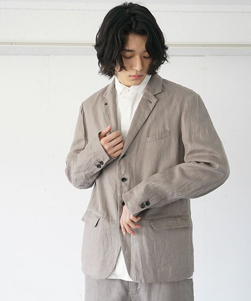 suzuki takayuki スズキタカユキ jacketⅠ[A213-10/grey]