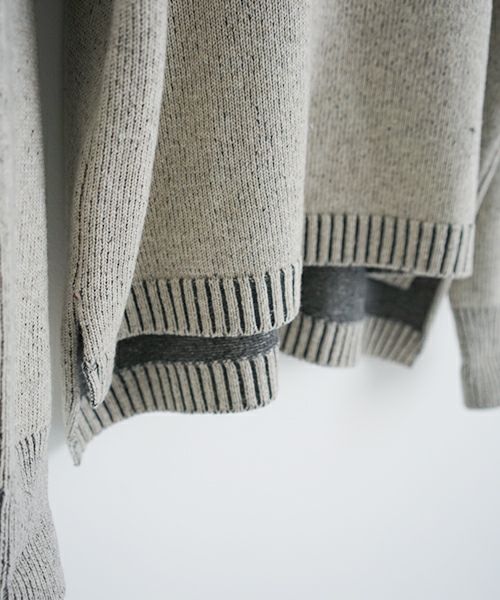 suzuki takayuki.スズキタカユキ.knitted pullover[A211-09/nude]