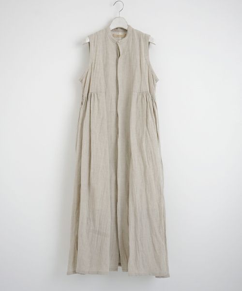 suzuki takayuki.スズキタカユキ.sleeveless dress[A211-10/nude]