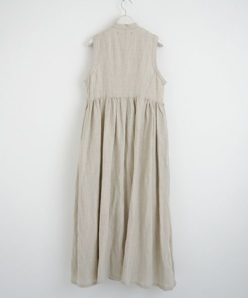 suzuki takayuki.スズキタカユキ.sleeveless dress[A211-10/nude]