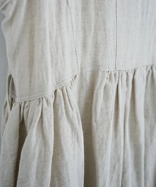 suzuki takayuki.スズキタカユキ.sleeveless dress[A211-10/nude]