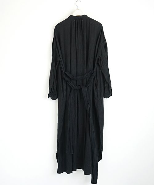 suzuki takayuki.スズキタカユキ.shirt dress[A211-13/black]