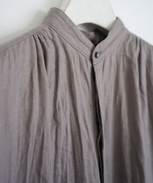 suzuki takayuki.スズキタカユキ.peasant dress[A211-14/grey]