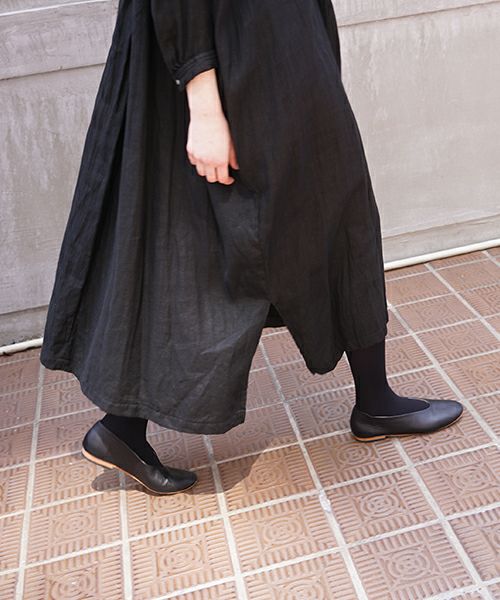 suzuki takayuki.スズキタカユキ.peasant dress[A211-14/black]