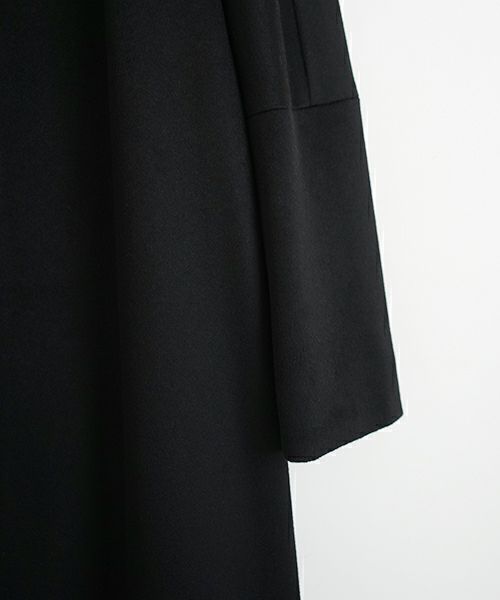 suzuki takayuki.スズキタカユキ.no-collar coat[A211-18/black]